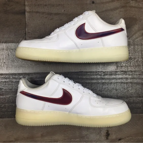 Nike Air Force 1 Low De Lo Mio One Sneakers Shoes Mens 12 Lows BQ8448-100 Forces - Picture 2 of 15